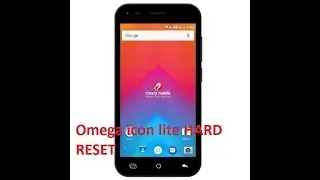 cherry mobile omega icon lite HARD RESET