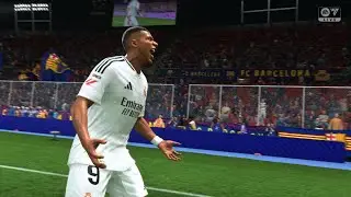 Real Madrid beats Barcelona 6-4 FC25 guy rage quits