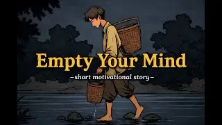 Empty Your Mind - a powerful Motivational Story for your Life | Tha Wisdom Tales 25