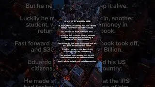 $30K turned into $12 BILLIONOne good connection can change everything.