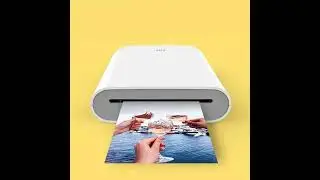 ✅₱3,559❤️XIAOMI Mi Portable Photo Printer With 5 Sheets Photo Paper Bluetooth Mini Pocket Photo Prin