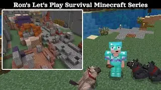 Ron's Minecraft Let's Play - Excavation and Caving