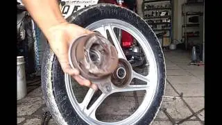 COMO RETIRAR A RODA TRASEIRA DAS CC50.
