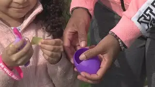 Easter festivities begin with Roseville family yoga and egg hunt