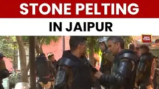 Jaipur Tension: Stones Thrown at Police During Encroachment Action | Chomu | India Today News