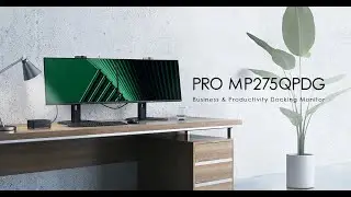 PRO MP275QPDG | Best Docking Monitor for Work and Home | MSI