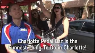 Charlotte Pedal Bar - Best Bachelorette Party Bike and Pedal Pub Crawl