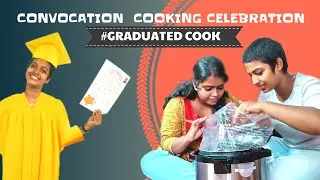 Graduation & Cooking || Cashew Pulav- Geek Robocook Electric cooker || TypicallyWomen Vlogs