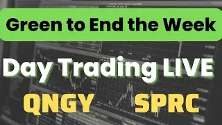 Green Day to End the Week | Live Day Trading Recap | QNGY, SPRC
