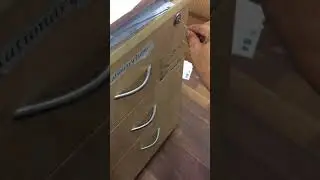 How to open drawer without key