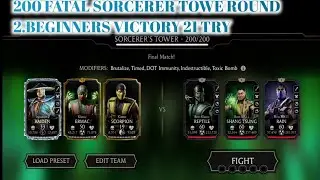 Mk mobile. Fatal Sorcerer tower 200 round 2.mk mobile ermac strategy.