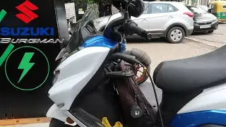 Suzuki Burgman Electric Spy Walk Around