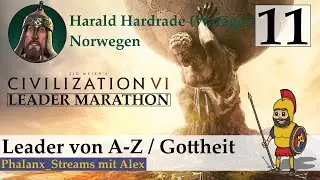 CIVILIZATION 6: Leader Marathon (11) - Harald Hardrade (War&auml;ger) / Norwegen (Deutsch/Gottheit)