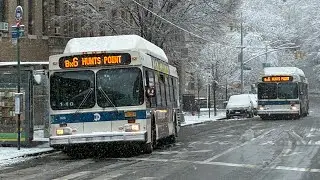 MTA | 2012 C40LFs #326 & #327 On Bx6 LCL & Bx6 SBS To Hunts Point In Washington Heights