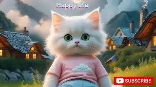 ✨ Adorable Kitten Adventure | AI-Generated Fantasy Cat World 🐾🧡
