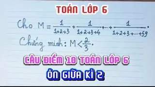 GRADE 6 MATH QUESTIONS (10/10 POINT) | FRACTIONS | Midterm Exam Review 2