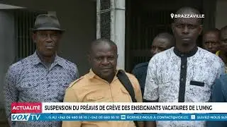 Suspension du préavis de grève des enseignants vacataires de l’UMNG