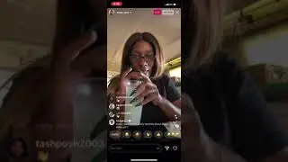 Supa Cent Doing Her Daughter Hair Instagram Live August 17, 2020
