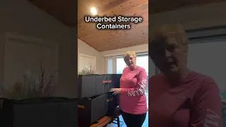 80L Underbed Storage Containers Review | Tall Rolling Storage Bins