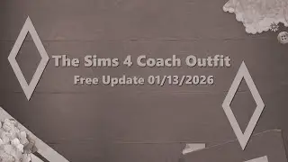 The Sims 4 Coach Outfit 2026