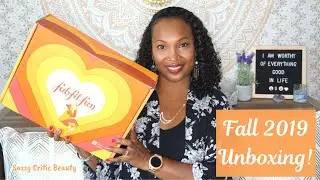Fab Fit Fun Fall 2019 Unboxing! 📦- Sassy Critic Beauty