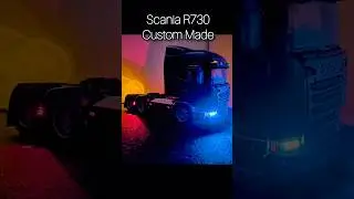MORE LIGHTS in this Scania V8! #shorts #diy