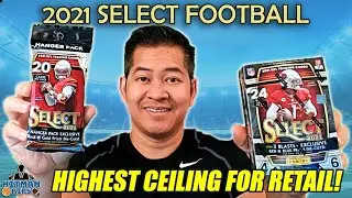 HIGHEST CEILING THERE IS FOR RETAIL! 2021 Select Football Retail Blasters & Hanger Packs!