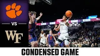 Clemson vs. Wake Forest Condensed Game | 2025-26 ACC Men's Basketball