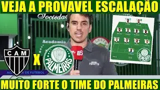 🟢⚪ATLÉTICO-MG X PALMEIRAS ⚽🔥 VEJA A ESCALAÇÃO DO VERDÃO PARA O DUELO PELO BRASILEIRÃO 2026 📋🏟️