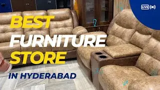 Modern Furniture @ best price| Raja Furniture RTC X roads| furniture store in Hyderabad #storetour