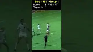 France 3-2 Yugoslavia | EURO 1984 - Group Stage | Michel Platini Scores A Hat-Trick In 18 Minutes