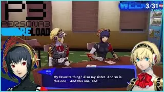 Profile Book With Metis | Persona 3 Reload