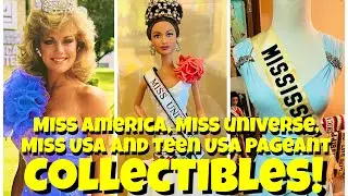 Beauty Pageant Memorabilia from Miss Universe, Miss USA, Miss America, Miss Teen USA & more Ep. #470
