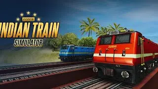 Indian train simulator gameplay #Indiantrainsimulator#highbrowinteractive