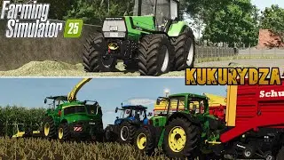 ZBIERANIE KUKURYDZY😱JOHN DEERE✅🎬