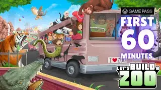 LIVE: GAME PASS FIRST 60 MINUTES GAMEPLAY - LET'S BUILD A ZOO #letsbuildazoo    #gamepass