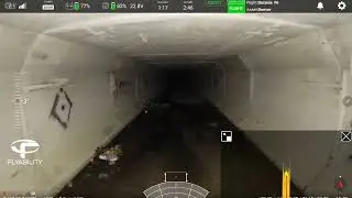 Sewer Inspection Drone. Stormwater drain inspection with the Elios 3 drone