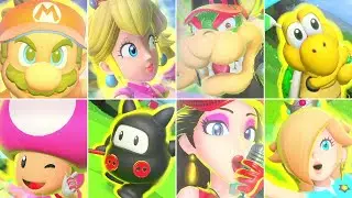 Mario Golf: Super Rush - All Special Shots + New DLC Characters added