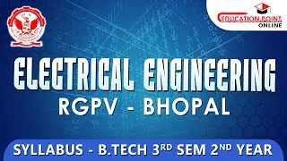 Electrical Engineering (EE) RGPV B.Tech 3rd Sem 2nd Year Syllabus | RGPV Electrical 3rd Sem Syllabus