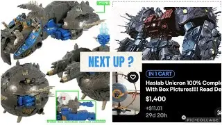 HASLAB UNICRON AT ALL TIME LOW PRICE !  PRIMUS HAS WEAPONS COMING BUT NO TOY ?