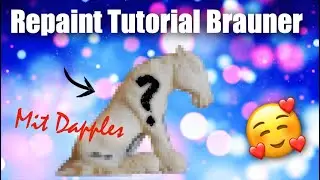 SPEEDREPAINT - Ich repainte mein erstes Resin zum Dapple Bay😍 (Repaint Tutorial Brauner)