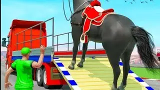 Wild Animals Transport Simulator Jurassic Dinosaur Transport Animal Rescue Games Android gameplay