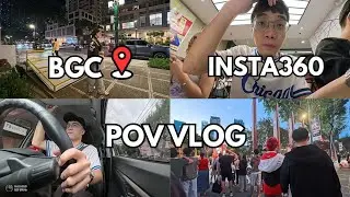 POV VLOG | BGC | Insta360 Go Ultra | Quick Vlog