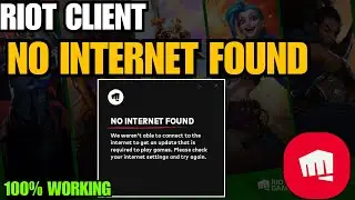 How To Fix Riot Client No Internet Found In Windows