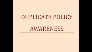 how to findout DUPLICATE GENERAL INSURANCE POLICY
