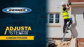 Werner AdjustaStep PRO Aluminium Step Ladder