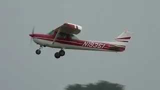 Cessna 150 N19351 departing D52 on 071418