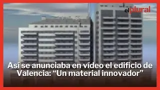 El anuncio de FBEX para la promoci&oacute;n del edificio incendiado en Valencia