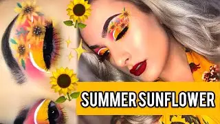 SUNFLOWER EYESHADOW TUTORIAL | SPRING / SUMMER MAKEUP