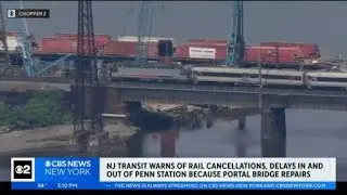 NJ Transit warns of rail cancelations, delays at Penn Station